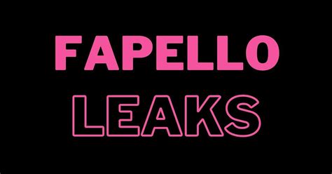 fapellop|Top Fapello Content You Won’t Want to Miss